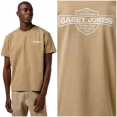 Koszulki męskie - Wrangler CASEY JONES GRAPHIC TEE bardzo luźna koszulka bawełniana logo XXL - miniaturka - grafika 1