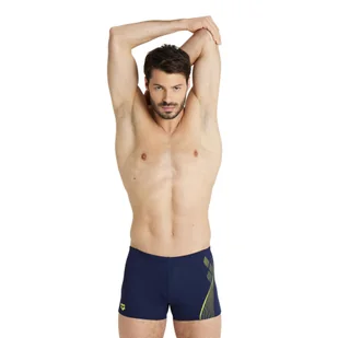 Spodeki kąpielowe na basen Swim Short Graphic - Kąpielówki męskie - miniaturka - grafika 1