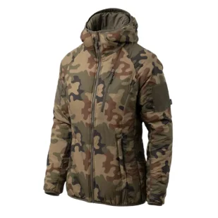 Kurtka Helikon-Tex WOMEN'S WOLFHOUND Hoodie - PL Woodland  XS - Odzież taktyczna i umundurowanie - miniaturka - grafika 1