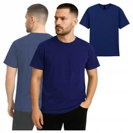 Koszulki męskie - T-SHIRT Koszulka męska robocza granatowa 100% Bawełna Amerykańska OEKO-TEX - miniaturka - grafika 1