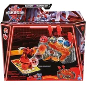 Figurki dla dzieci - Zestaw Bakugan Training Set + Figurka Titanium Dragonoid Dragon Clan Czerwony - miniaturka - grafika 1
