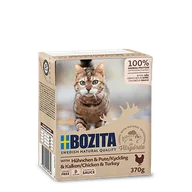 Mokra karma dla kotów - Bozita Cat Kurczak I Indyk W Sosie 370g - Kurczak I Indyk W Sosie 370g - miniaturka - grafika 1