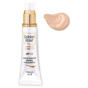 Golden Rose Podkład - Liquid Powdery Mineral Foundation Podkład - Liquid Powdery Mineral Foundation - Podkłady do twarzy - miniaturka - grafika 3