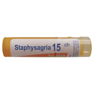 Boiron Staphysagria, 15 CH, gran., 4 g,(MZ19257) 3079507 - Homeopatia - miniaturka - grafika 1