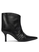 Botki damskie - Patrizia Pepe Botki 2Y0041 L048 K103 Czarny - miniaturka - grafika 1