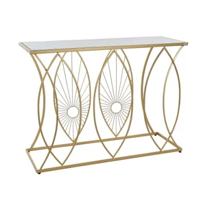 Emaga Stolik DKD Home Decor Metal Lustro (106 x 38.5 x 80 cm) - Ławy i stoliki kawowe - miniaturka - grafika 1