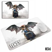 Podkładki pod mysz - PODKŁADKA POD MYSZKĘ MYSZ WZORY DO WYBORU - WIEDŹMIN WITCHER 20x24cm - miniaturka - grafika 1