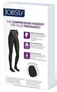 JOBST Maternity rajstopy uciskowe dla kobiet w ciąży CCL1 czarne - rozmiar II - Bielizna lecznicza - miniaturka - grafika 1