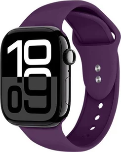 Crong Liquid - Pasek do Apple Watch 44/45/46/49 mm śliwkowy - Akcesoria do smartwatchy - miniaturka - grafika 1