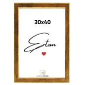 Ramki na zdjęcia - Ramka na duże zdjęcie 30x40 Stare Złoto - miniaturka - grafika 1