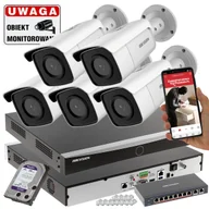 Zestawy do monitoringu - Profesjonalne kamery do monitoringu Hikvision DS-2CD2T86G2-4I(2.8MM)(C) 8MPx Acusense Darkfighter IR80m - miniaturka - grafika 1