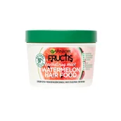 Maski do włosów - Garnier Fructis Watermelon Hair Food Rewitalizująca maska do włosów 390ml - miniaturka - grafika 1