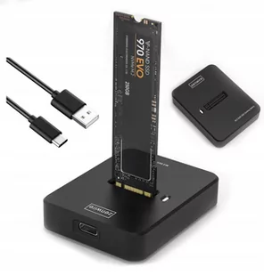 Adapter SSD M2 NVME/SATA kieszeń na dysk obudowa M.2 USB-C 10 GB/s Zenwire - Obudowy i kieszenie na dyski twarde - miniaturka - grafika 1