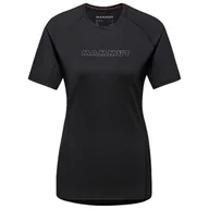 Koszulki sportowe damskie - Koszulka damska Mammut Selun FL T-Shirt Women Logo Rozmiar: M / Kolor: czarny - miniaturka - grafika 1