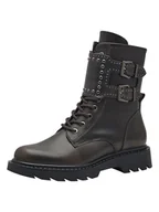 Kozaki damskie - Tamaris Damskie buty 1-25238-43, modne kozaki, cygar, 38 EU, Cigar, 38 EU - miniaturka - grafika 1