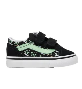 Buty dziecięce Vans Old Skool V GLOW BLKGR VN000CTGYJ71M 21 - Buty dla dziewczynek - miniaturka - grafika 1