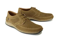 Półbuty męskie - RIEKER 05259-64 brown, półbuty męskie - Rieker - miniaturka - grafika 1
