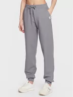 Dresy damskie - Calvin Klein Jeans Spodnie dresowe J20J220676 Szary Regular Fit - miniaturka - grafika 1