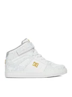 Buty dla dziewczynek - DC Shoes Sneakersy EO-PURE HIGH-TOP SE EV SN DC01796114 Biały - miniaturka - grafika 1