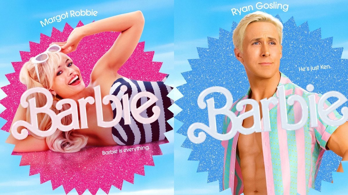 PUZZLE Barbie (2023) A3 252 el z Nadrukiem + IMIĘ Pudełko