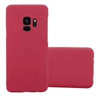 Etui i futerały do telefonów - Etui ochronne Cadorabo do Samsung Galaxy S9 w kolorze czerwonym Etui na telefon komórkowy Hard Case - miniaturka - grafika 1