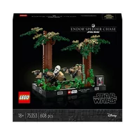 Klocki - LEGO Star Wars - Diorama: Pościg na ścigaczu przez Endor 75353 - miniaturka - grafika 1