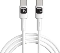 Kable USB - Kabel USB Techly USB-C - USB-C 1 m Biały (ICOC-MUSB20-C60W1) - miniaturka - grafika 1