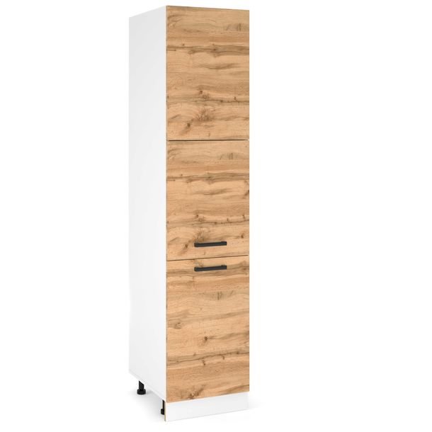 Szafka kuchenna dolna wysoka słupek gospodarczy słup 40 cm front Dąb Wotan