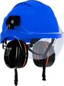 Akcesoria BHP - Climax PROTECTIVE HELMET CURRO-VISOR COMPLET WHITE - miniaturka - grafika 1