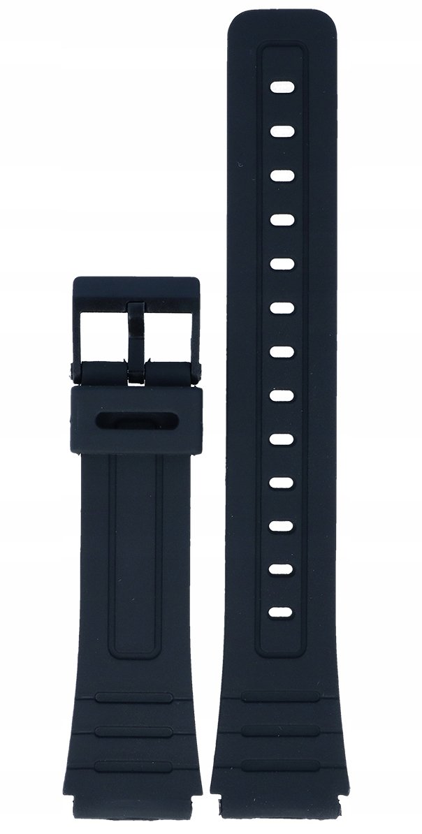 Pasek do zegarka Casio zamiennik 18 mm czarny