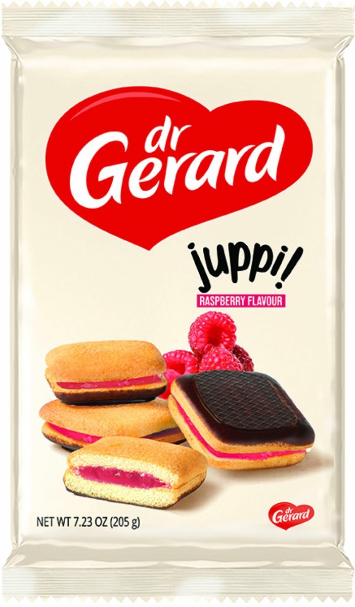 DR GERARD .Jaśki Malinowe 205g