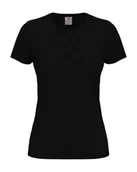 Koszulki i topy damskie - Koszulka damska T-shirt ST2600 Stedman Black Opal M - miniaturka - grafika 1