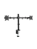 Uchwyty do monitorów - LogiLink Dual monitor mount 17-32" arm length: adjustable - miniaturka - grafika 1