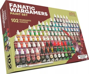 Army Painter The Army Painter: Warpaints - Fanatic - Wargamers Paint Set - Akcesoria do gier planszowych - miniaturka - grafika 1