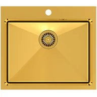 Zlewozmywaki - QUADRON RUSSEL 110 złoty (HB7910PVDBSG1) HB7910PVDBSG1 - miniaturka - grafika 1
