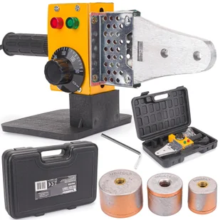Powermat Zgrzewarka do rur PVC PP 1500W 3 wkładki 20-32MM PM-ZGP-1500T1 - Zgrzewarki do rur - miniaturka - grafika 1