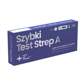 Zabawki interaktywne dla dzieci - SamSięZbadaj.pl Szybki Test Strep A, 1szt. - miniaturka - grafika 1