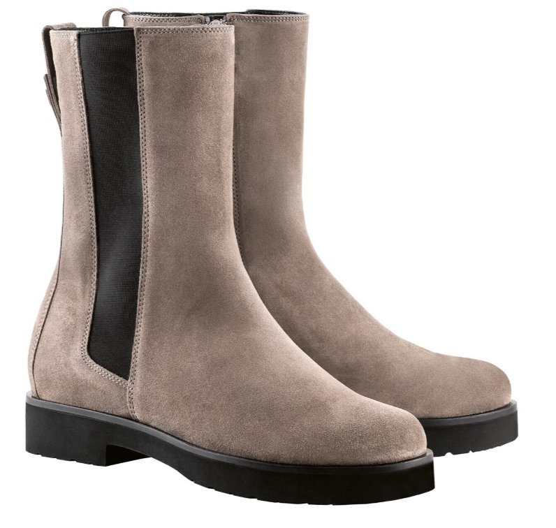 HOGL BOTKI SKÓRZANE DAMSKIE BRĄZOWE CASUAL 41 Ż5G