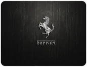 Podkładki pod mysz - PODKŁADKA POD MYSZKĘ FERRARI Z IMIENIEM 23x19CM DO LAPTOPA - miniaturka - grafika 1