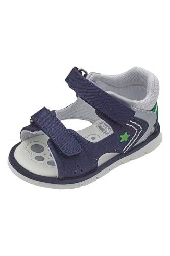 Chicco Sandały z podwójnym rzepem, 18 EU, Niebieskie, 18 EU