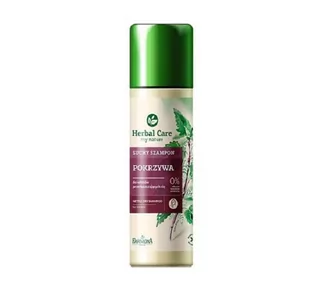 Herbal Care Suchy szampon pokrzywa do włosów przetłuszczających się 180 ml - Szampony do włosów - miniaturka - grafika 3