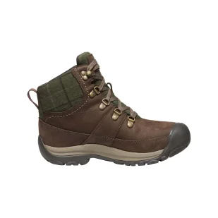 Botki damskie KEEN KACI III WINTER MID WP - Klapki i japonki męskie - miniaturka - grafika 4
