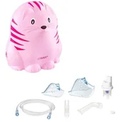Inhalatory i akcesoria - VITAMMY GATTINO A1503 Pink Inhalator dla dzieci w wesołym kształcie kotka TOW017141 - miniaturka - grafika 1