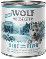 Mokra karma dla psów - Wolf of Wilderness Little, 6 x 800 g - Wild Hills Junior - kaczka i cielęcina - miniaturka - grafika 1