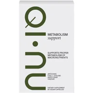 Odchudzanie i oczyszczanie - QI-NU Metabolism Support Suplement diety, kapsułki 60 szt. - miniaturka - grafika 1