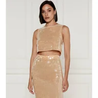 Bluzki damskie - Patrizia Pepe Bluzka | Slim Fit - miniaturka - grafika 1