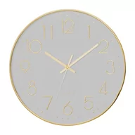 Zegary - Cichy zegar ścienny do sypialni zegar z cichym mechanizmem 30 cm 167038B - miniaturka - grafika 1