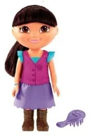 Lalki dla dziewczynek - Fisher Price LALKA DORA + SZCZOTKA DO WŁOSÓW - miniaturka - grafika 1