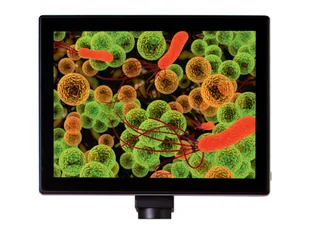 Aparat cyfrowy fotograficzny Levenhuk MED 5M z wyświetlaczem LCD 9,4" do mikroskopów - Mikroskopy i lupy - miniaturka - grafika 1