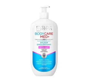 Eveline Silnie regenerujący Balsam do Ciała Body Care Med+ Emolientowy 350 ml 018865 - Balsamy i kremy do ciała - miniaturka - grafika 1